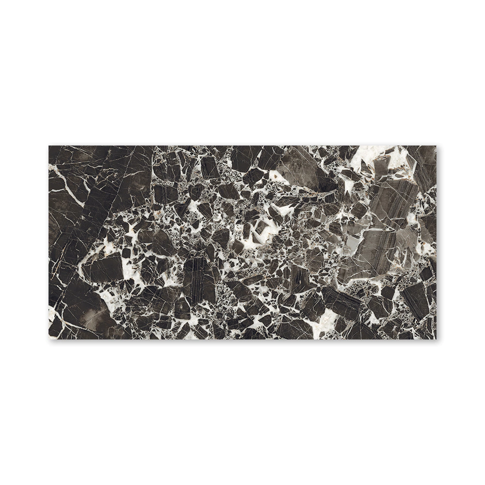 Керамогранит Нуар черный матовый 60х120 см ректификат