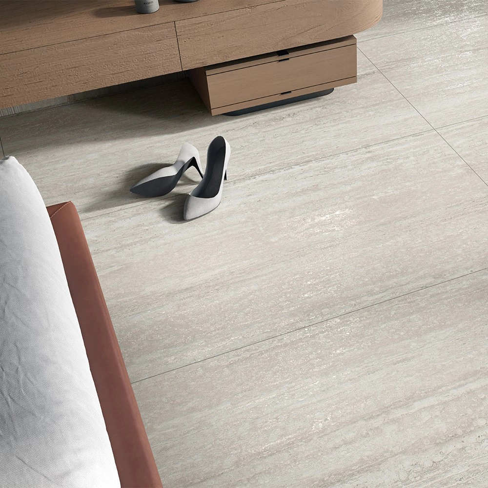 Керамогранит Травертик сильвер матовый Карвинг 60х120 см ректификат