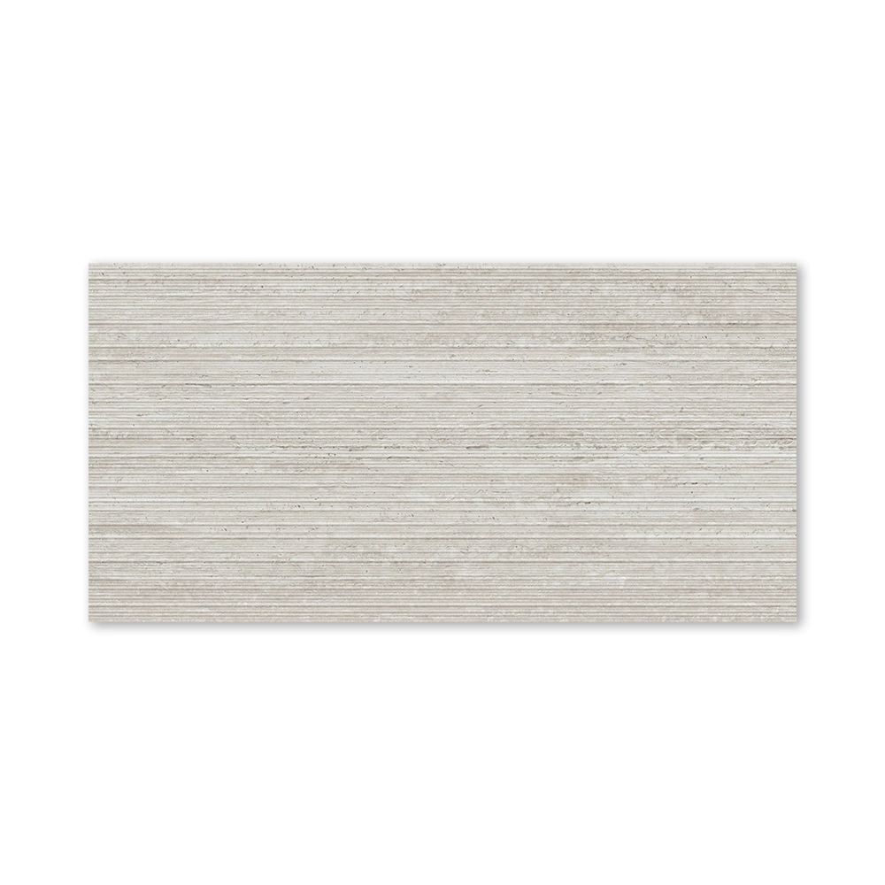 Керамогранит Травертик сильвер линии матовый Карвинг 60х120 см ректификат