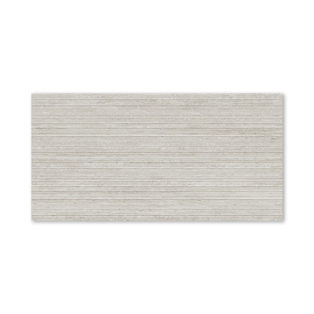 Керамогранит Травертик сильвер линии матовый Карвинг 60х120 см ректификат