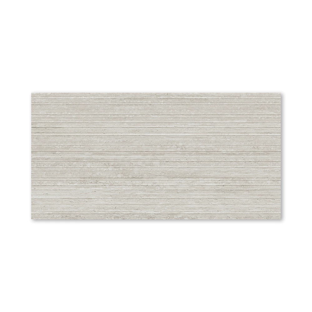 Керамогранит Травертик сильвер линии матовый Карвинг 60х120 см ректификат