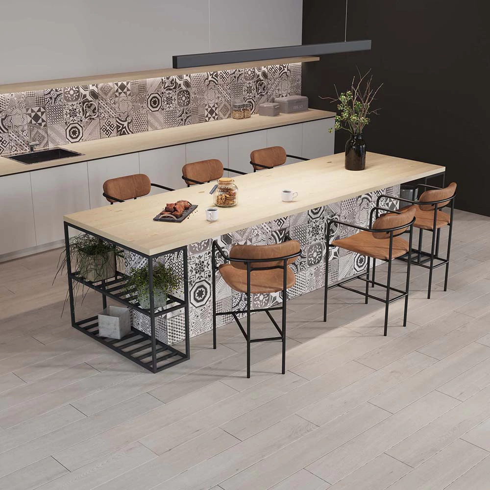 Керамогранит 19,4x120 см Классик вуд CW01 матовый ректификат