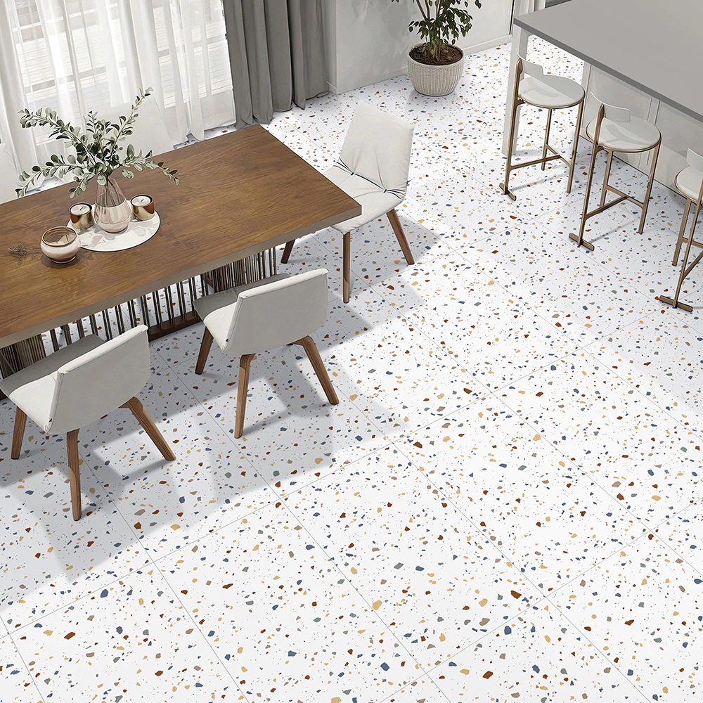 Керамогранит 60х120 см Модерн Терраццо матовый carving ректификат