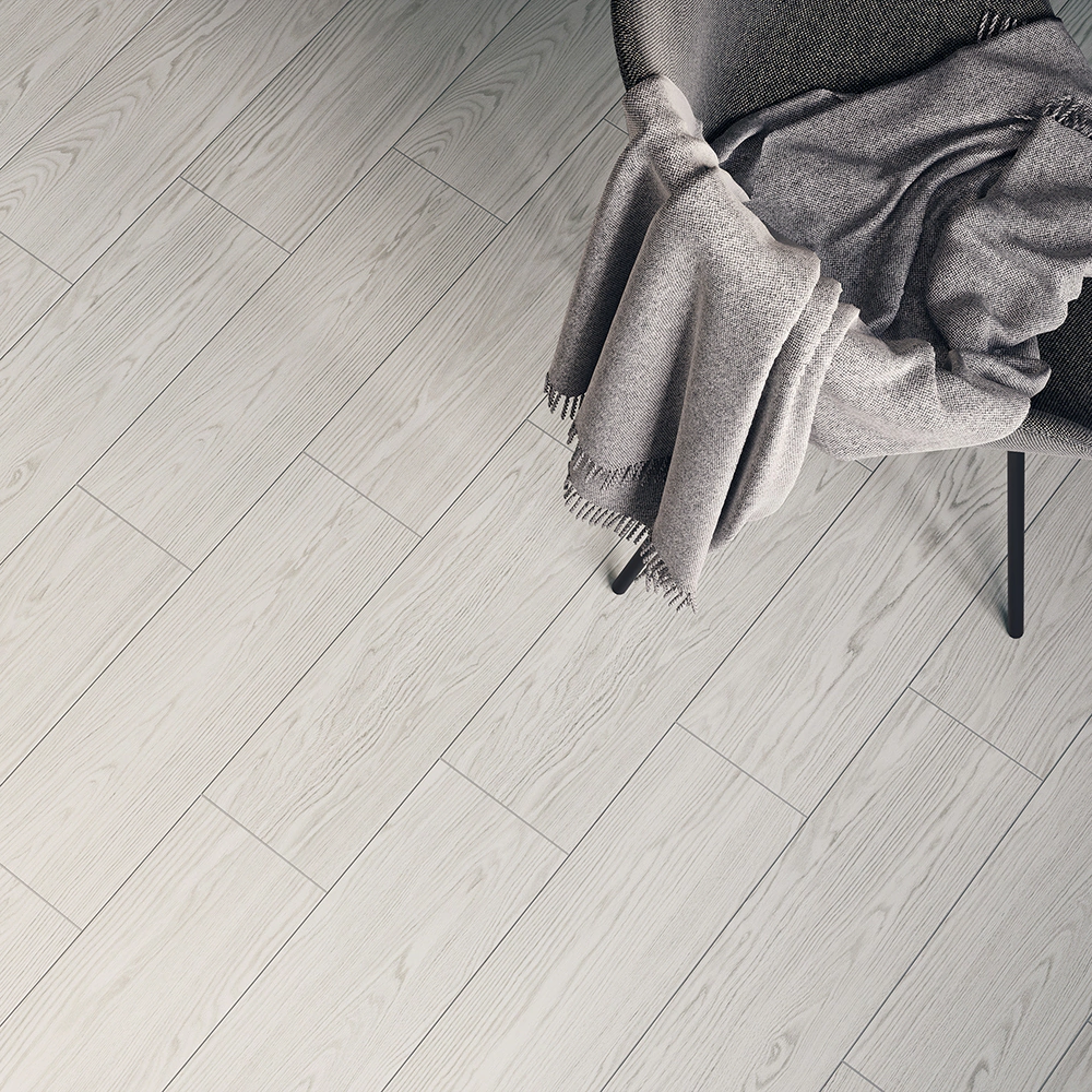 Керамогранит 18,5х59,8 см Аспен белый матовый