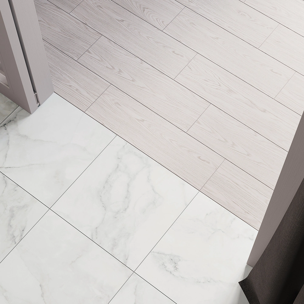 Керамогранит 18,5х59,8 см Аспен белый матовый