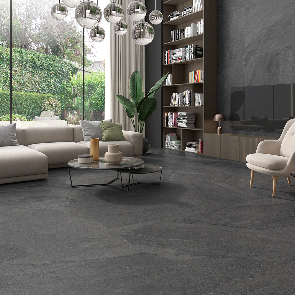 Керамогранит 100х100 см Хaлли арджент матовый ректификат