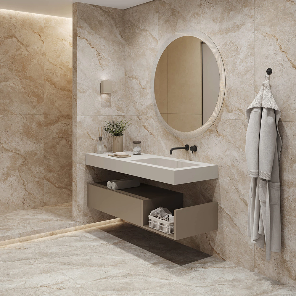 Керамогранит 60х120 см Оттепель песочный матовый ректификат 2 СОРТ