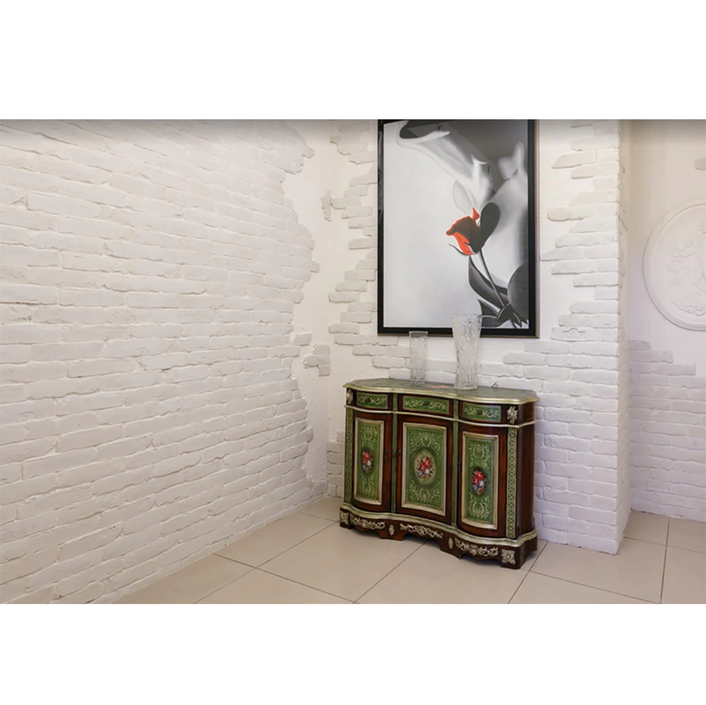 Плитка гипсовая кирпич Максибрик Арктика упаковка 1 м2