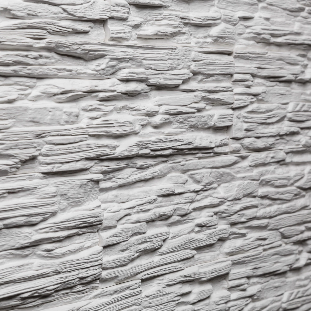 Плитка гипсовая Марсель белый А05 упаковка 0,68 м2