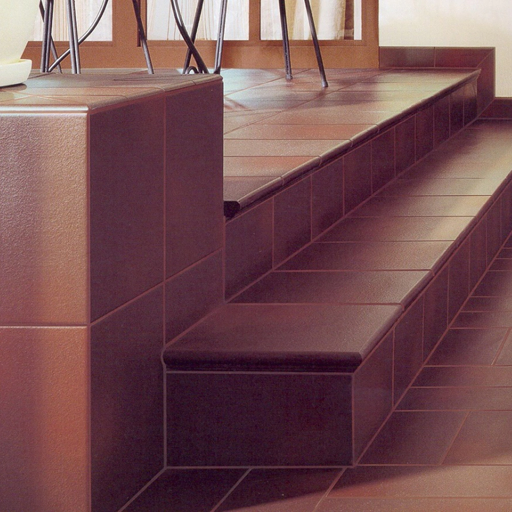 Плитка клинкерная фасадная Клауд роза 6,5х24,5 см