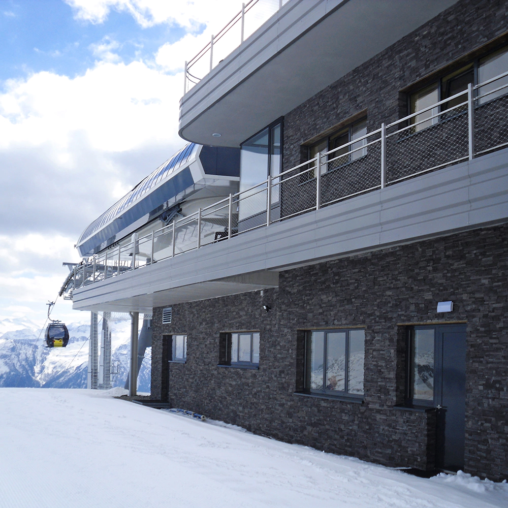 Фасадная плитка Фьорд Лэнд черно-серый упаковка 0,8 м2