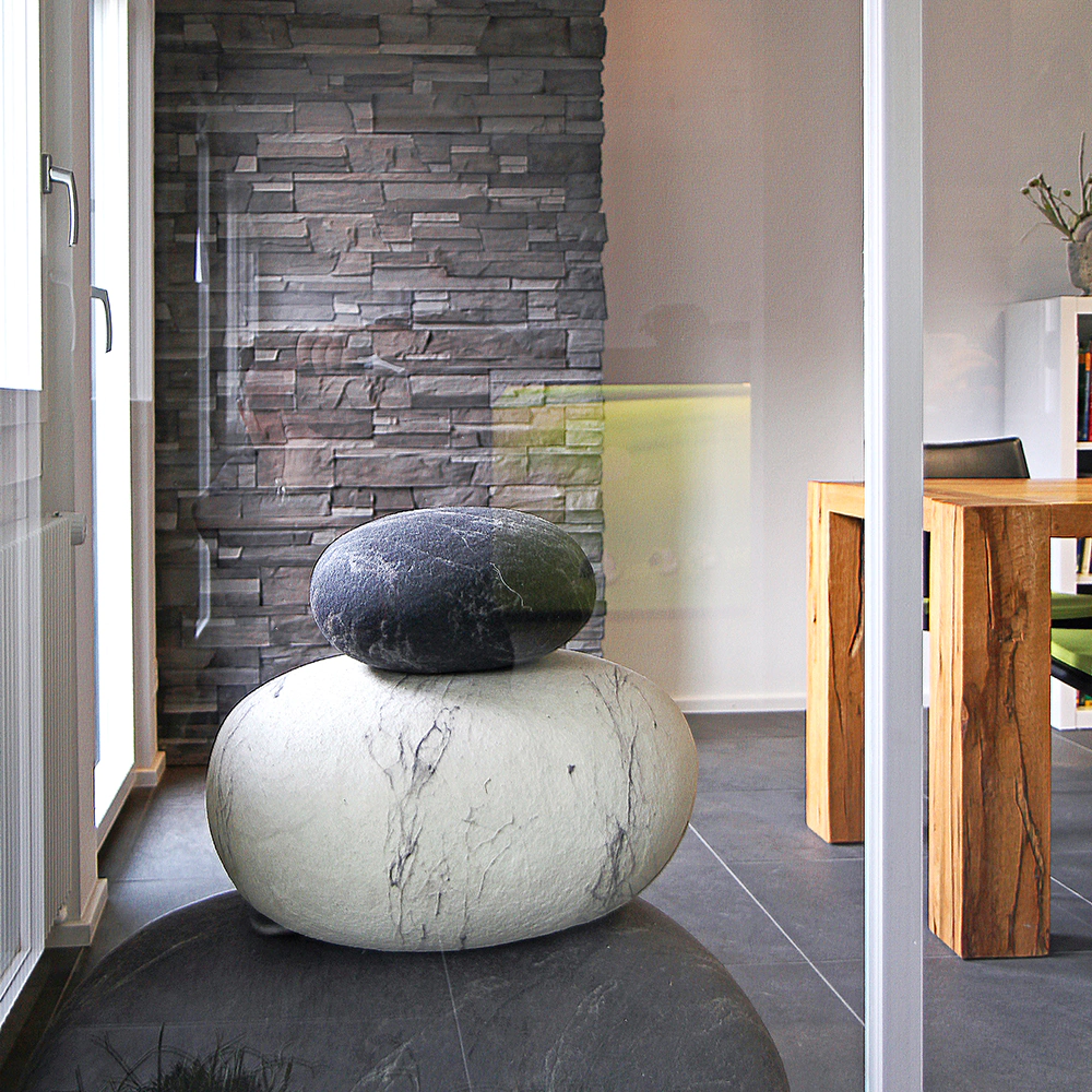 Фасадная плитка Фьорд Лэнд черно-серый упаковка 0,8 м2