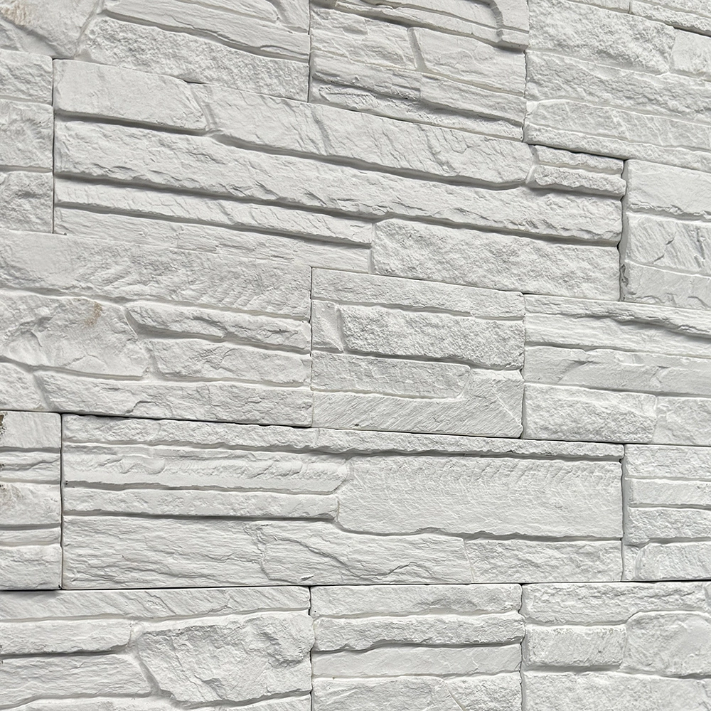 Фасадная плитка Хайлэнд белый упаковка 0,43 м2