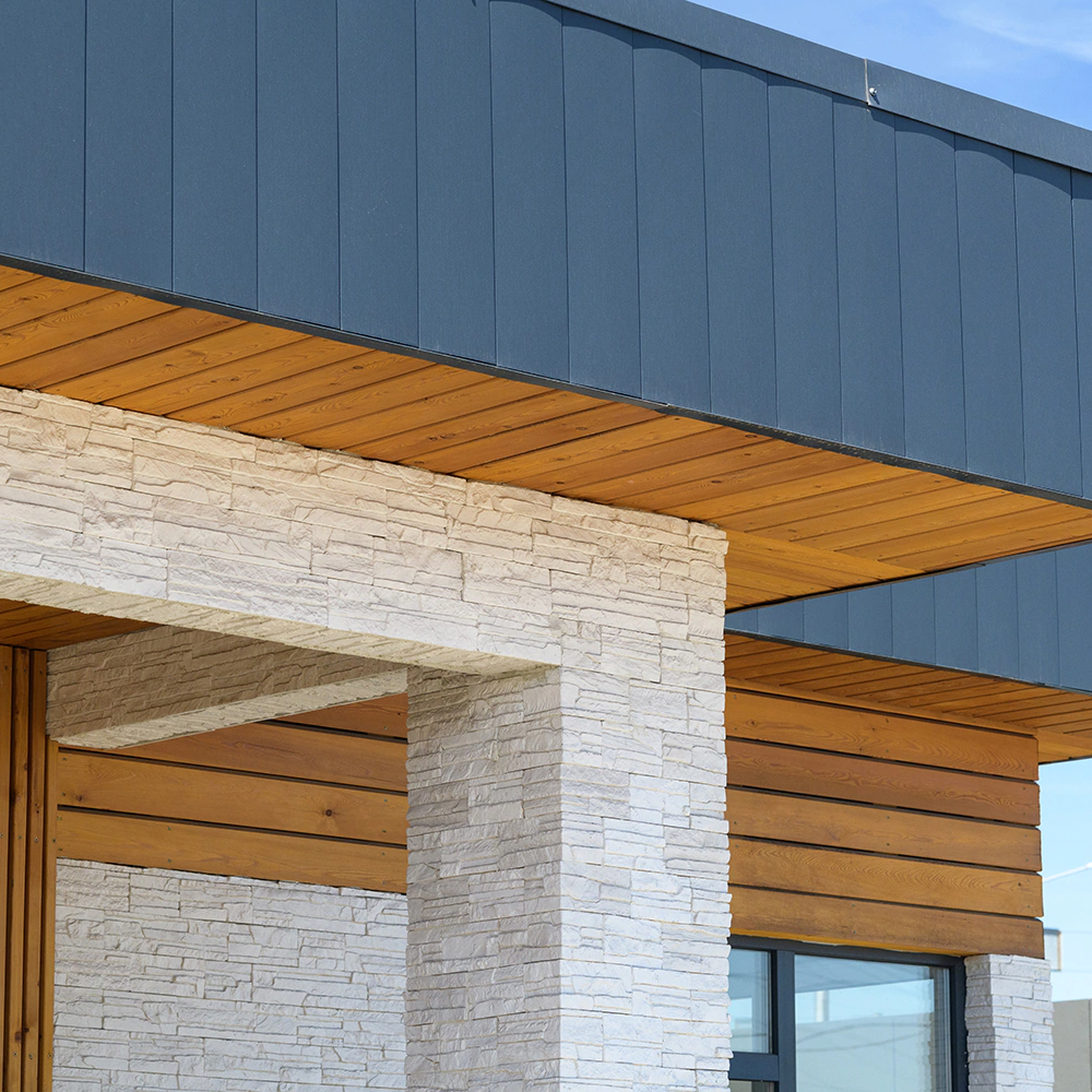 Фасадная плитка Хайлэнд белый упаковка 0,43 м2