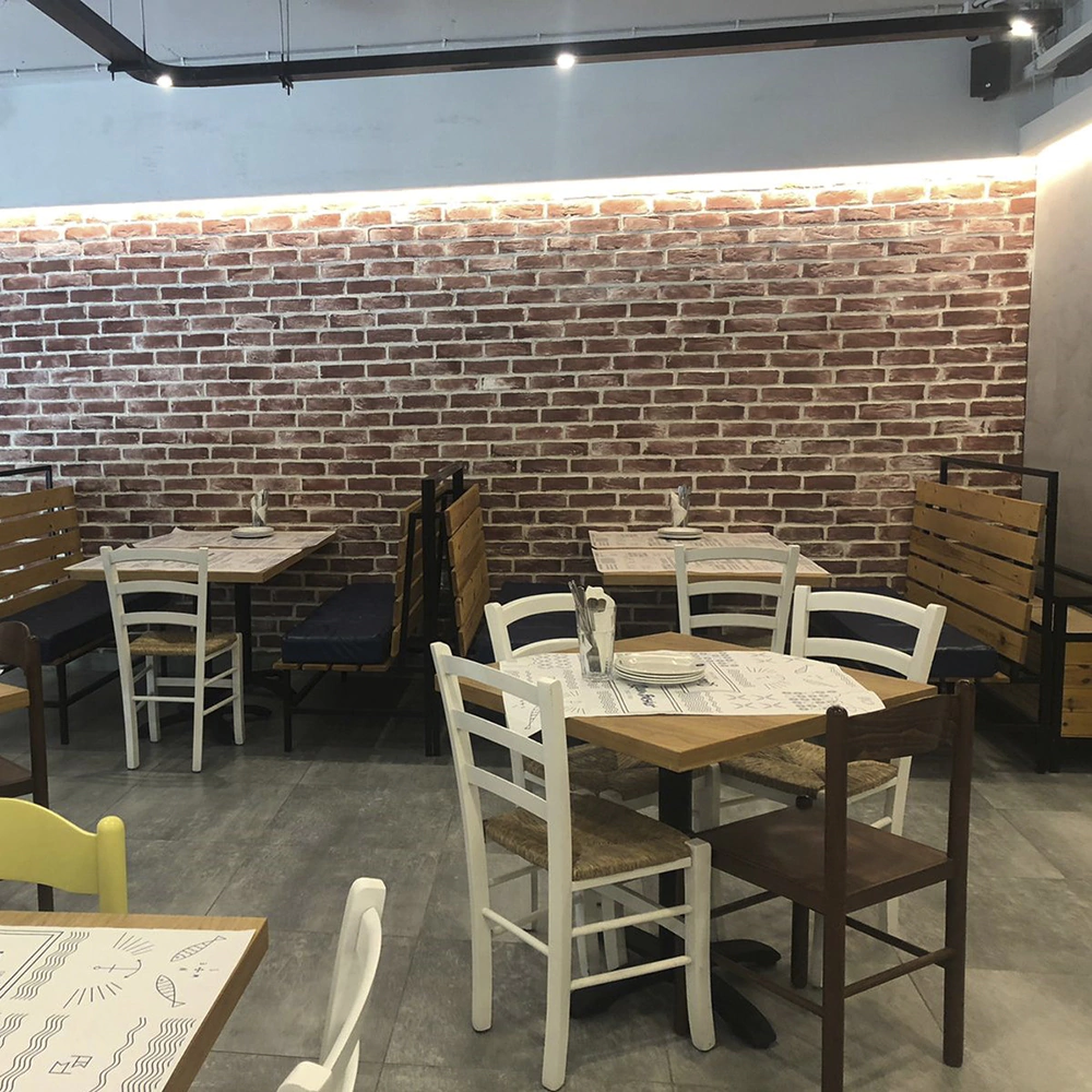 Фасадная плитка Брюгге 05 красный упаковка 1,3 м2