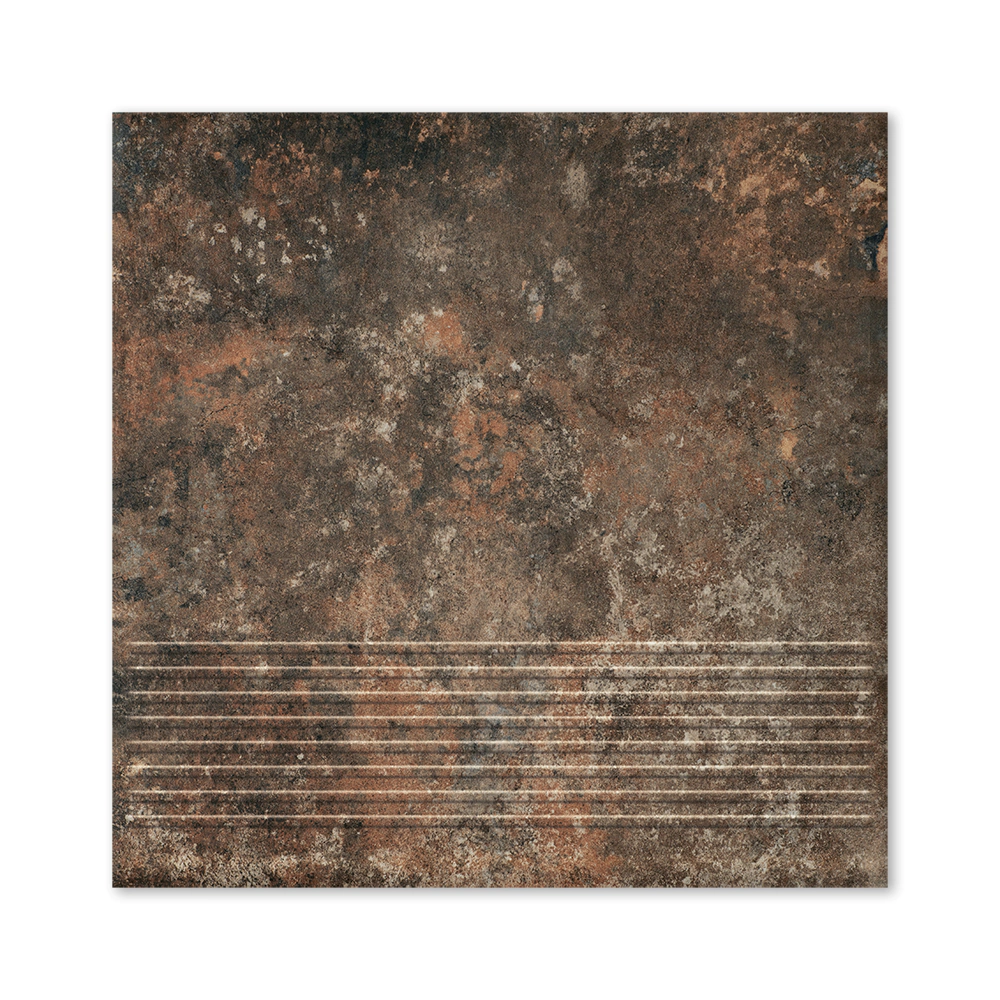 Ступень клинкерная Артеон браун 30х30 см