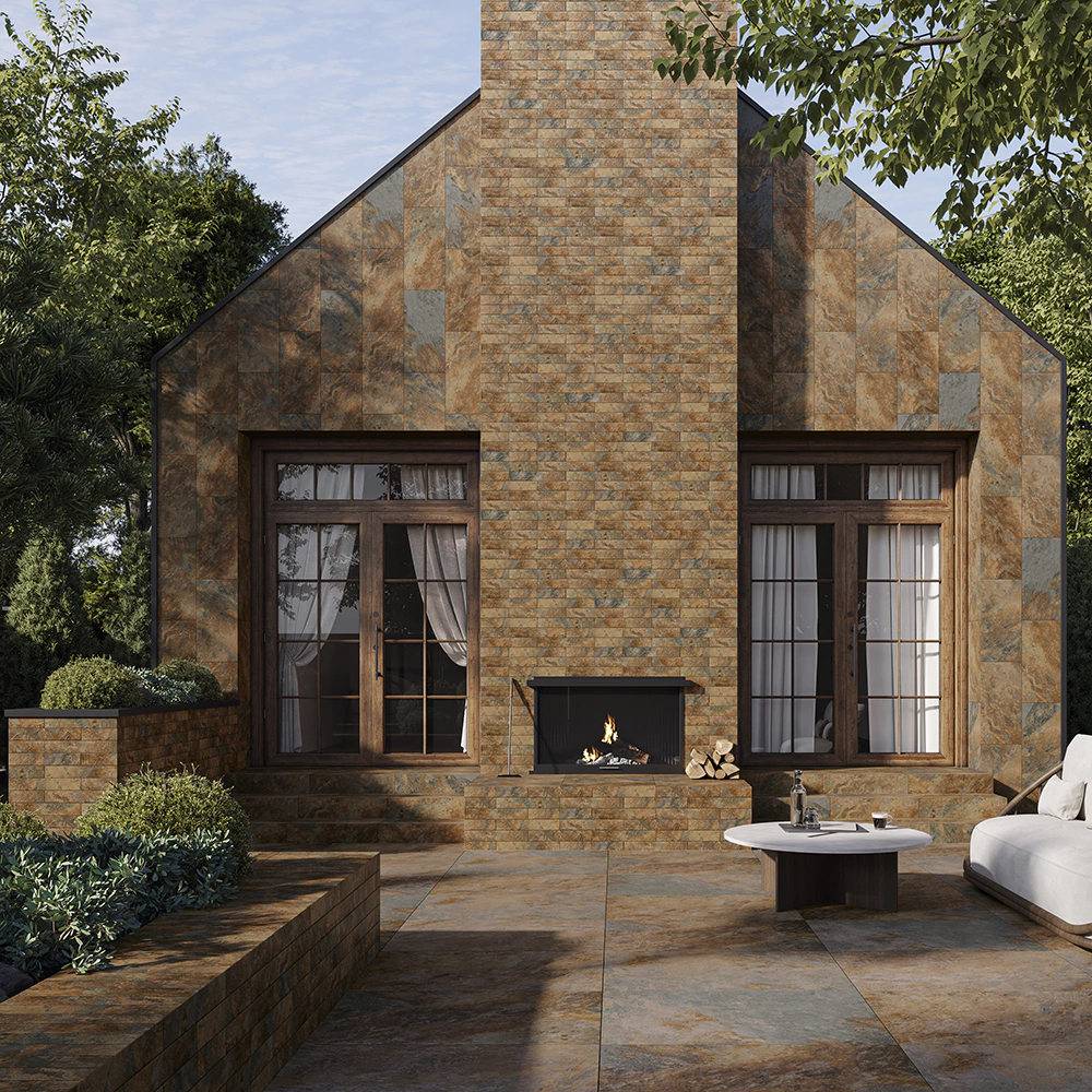 Ступень клинкерная прямая 30х60 Ардис раст