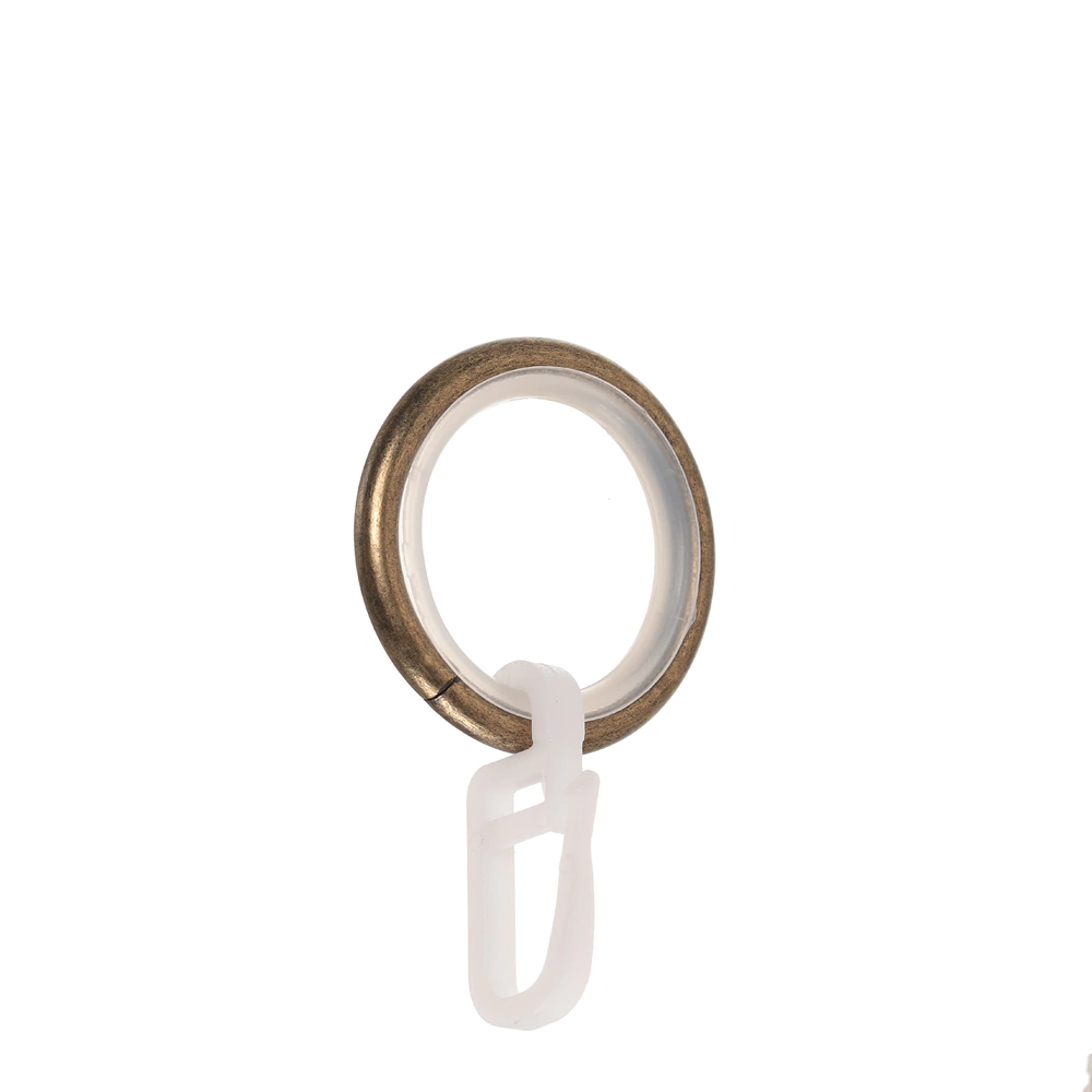 Кольца d16 мм бесшумные золото антик 10 шт