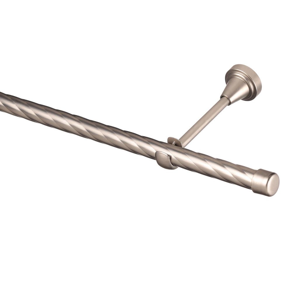 Штанга витая d16 мм никель-сатин 1,6 м
