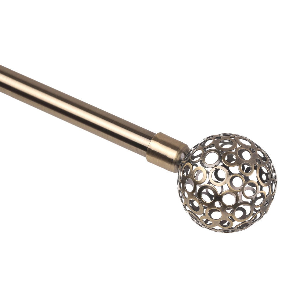 Наконечник d16 мм Метеор золото антик 2 шт