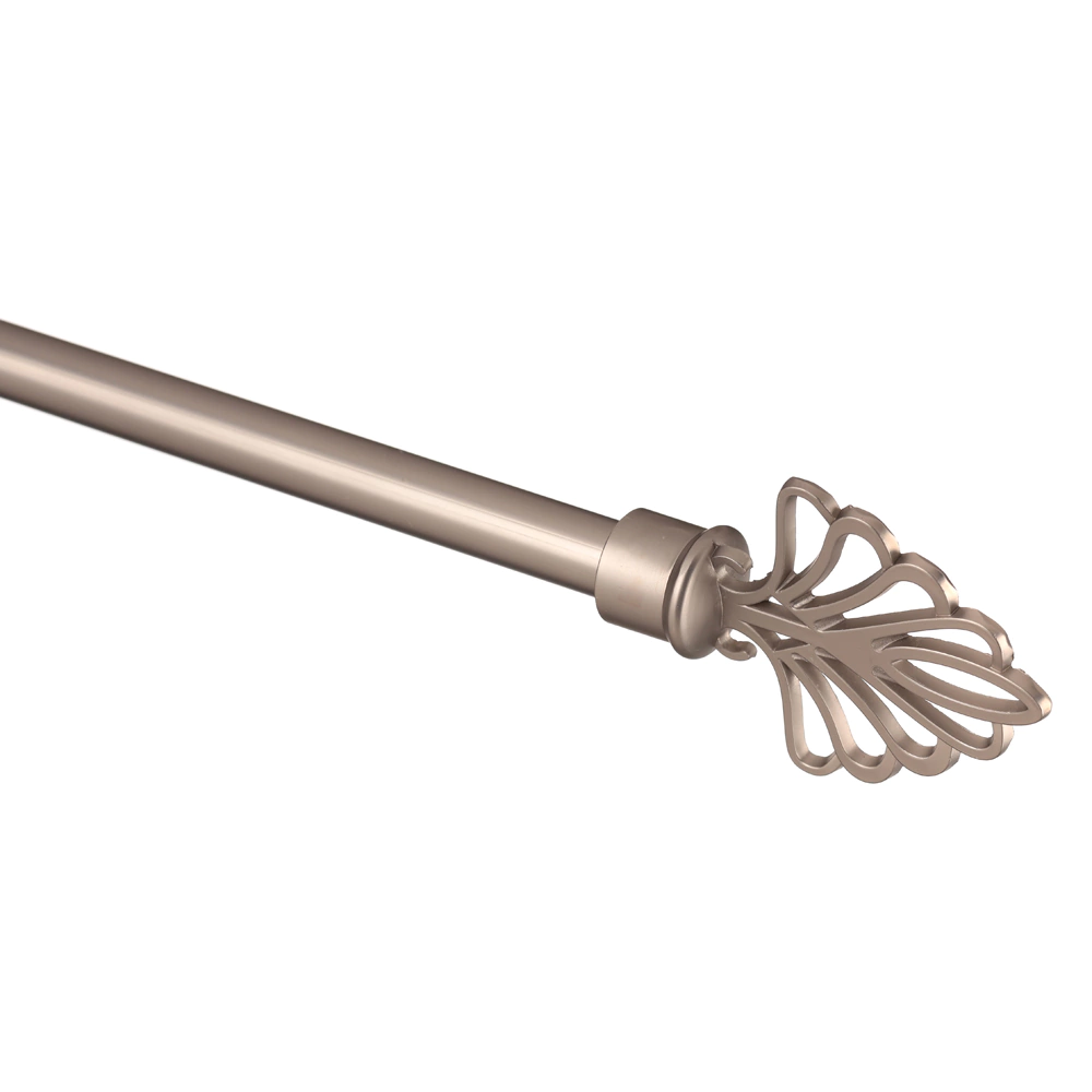 Наконечник d16 мм Веер никель-сатин 2 шт