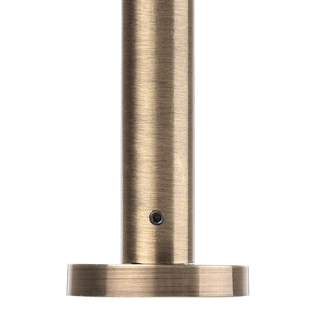 Держатель для карниза круглый 2-рядный d19/19 мм золото антик