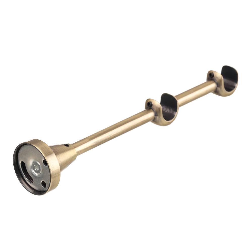 Держатель для карниза стеновой 2-рядный d19/19 мм золото антик