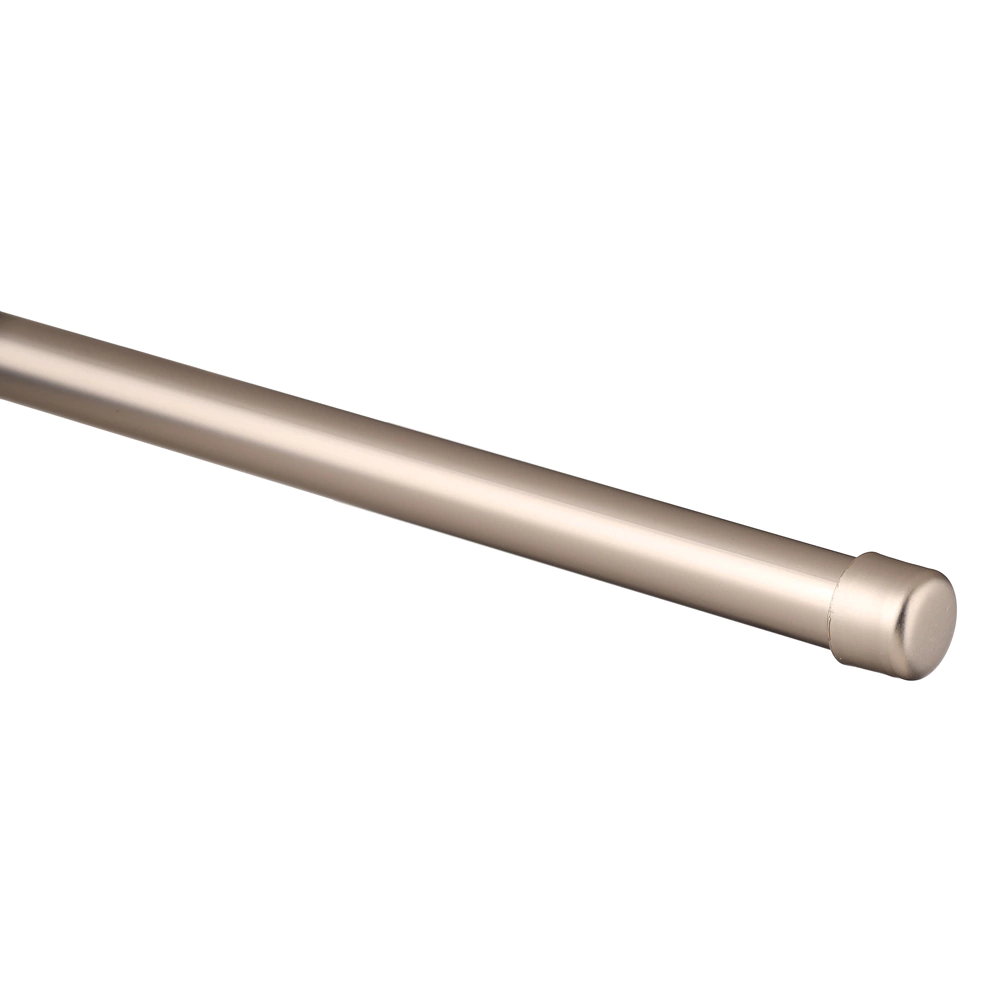 Наконечник d19 мм Закругленная заглушка никель-сатин 2 шт