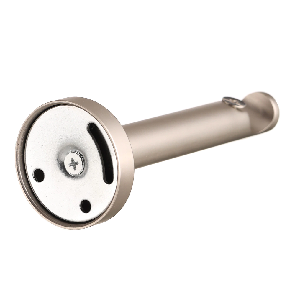 Держатель для карниза круглый 1-рядный d19 мм никель-сатин