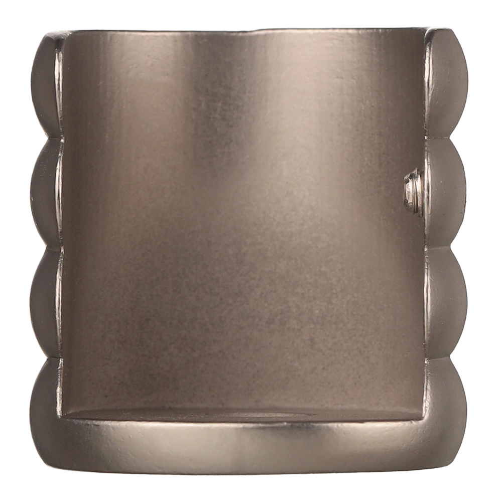 Держатель для карниза торцевой d25 мм никель-сатин