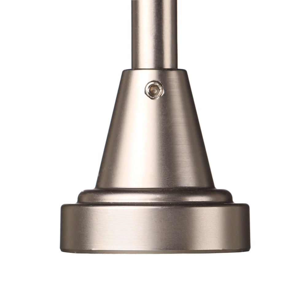 Держатель для карниза стеновой 2-рядный d25/19 мм никель-сатин