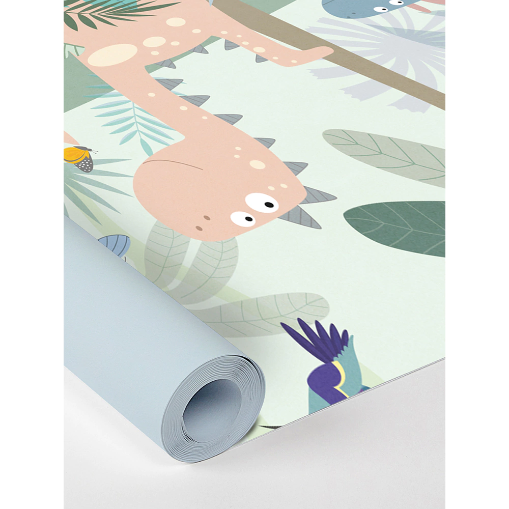 Фотообои бумажные Postermarket Динозаврики 180х119 см