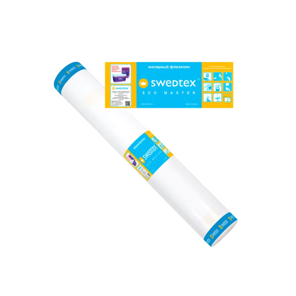 Малярный флизелин Swedtex 130 г/м2 25х1,06 м