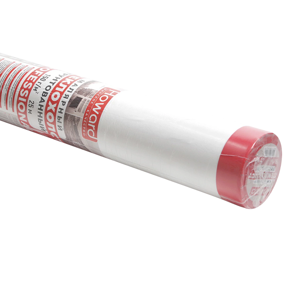 Стеклохолст грунтованный Howard Professional 150г/м2 25х1,06 м