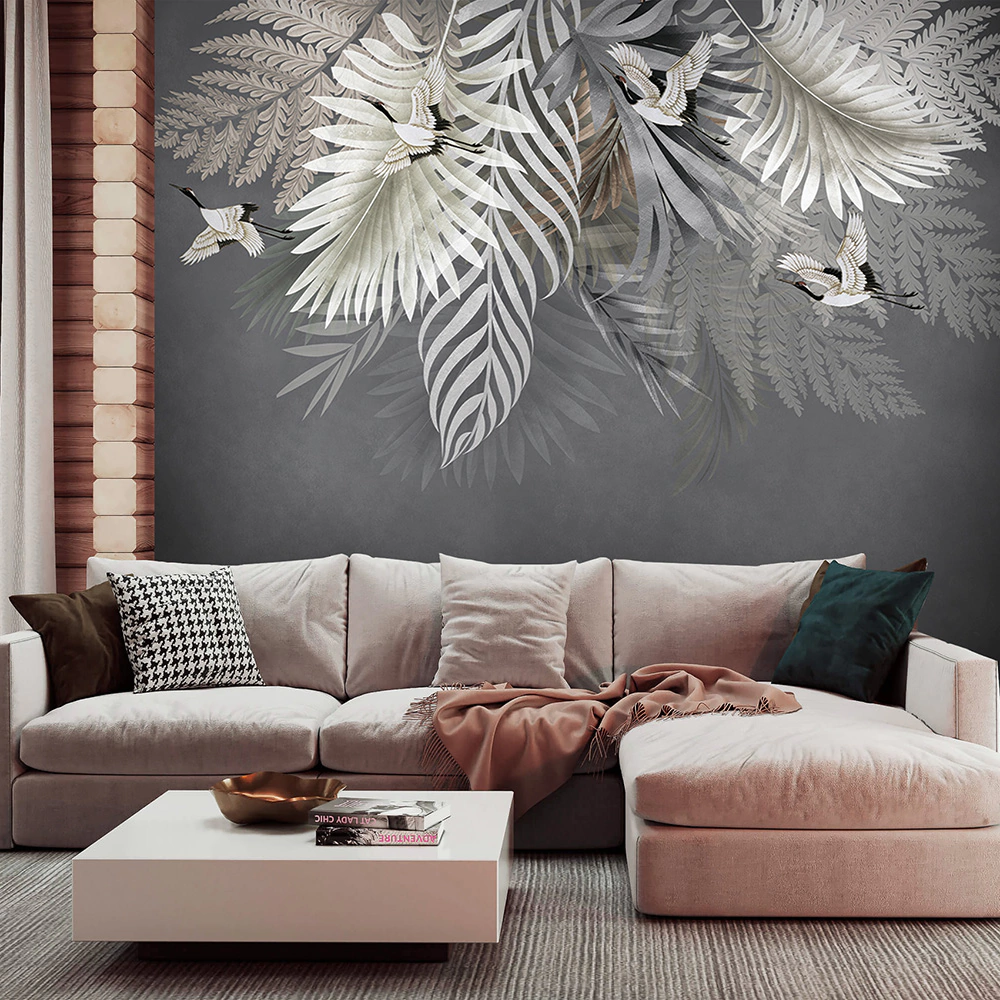 Фотообои флизелиновые Небесный гербарий Flizetto 300х270 см