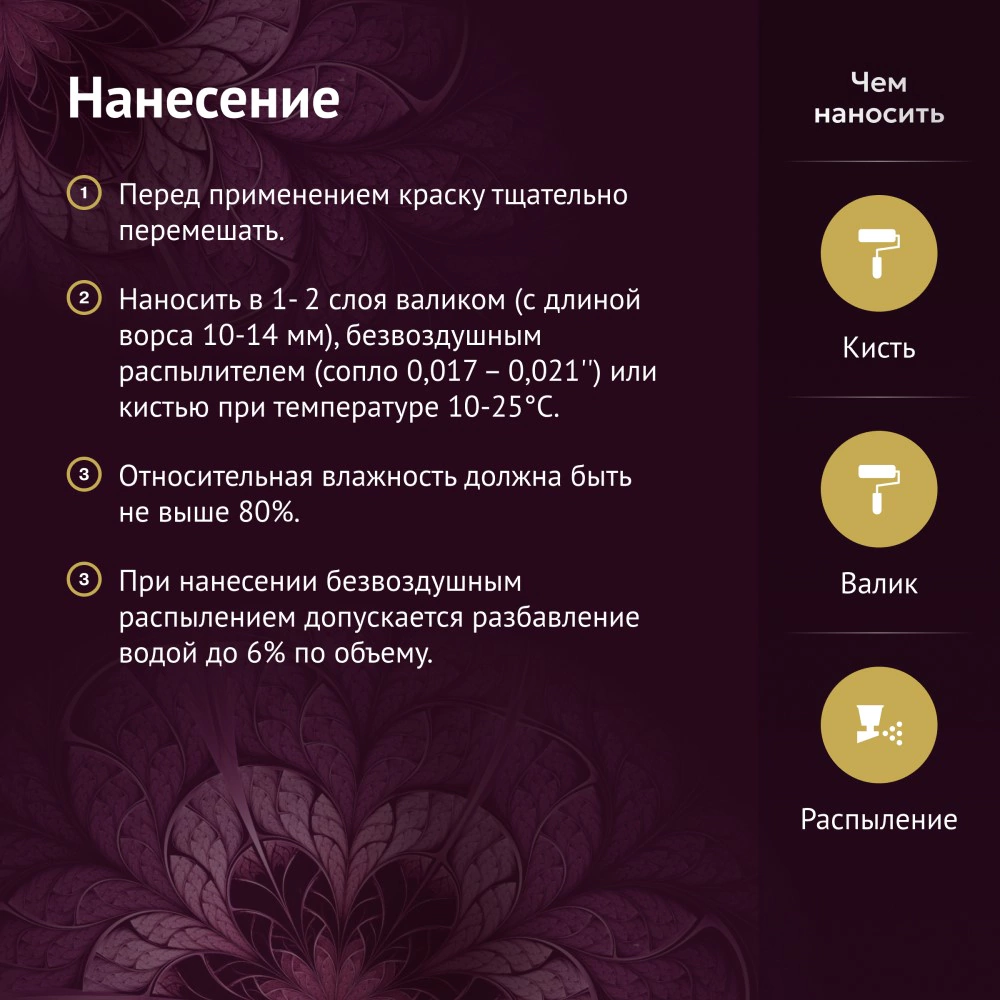 Краска для потолков акриловая eskaro Sympatia белая 2,85 л