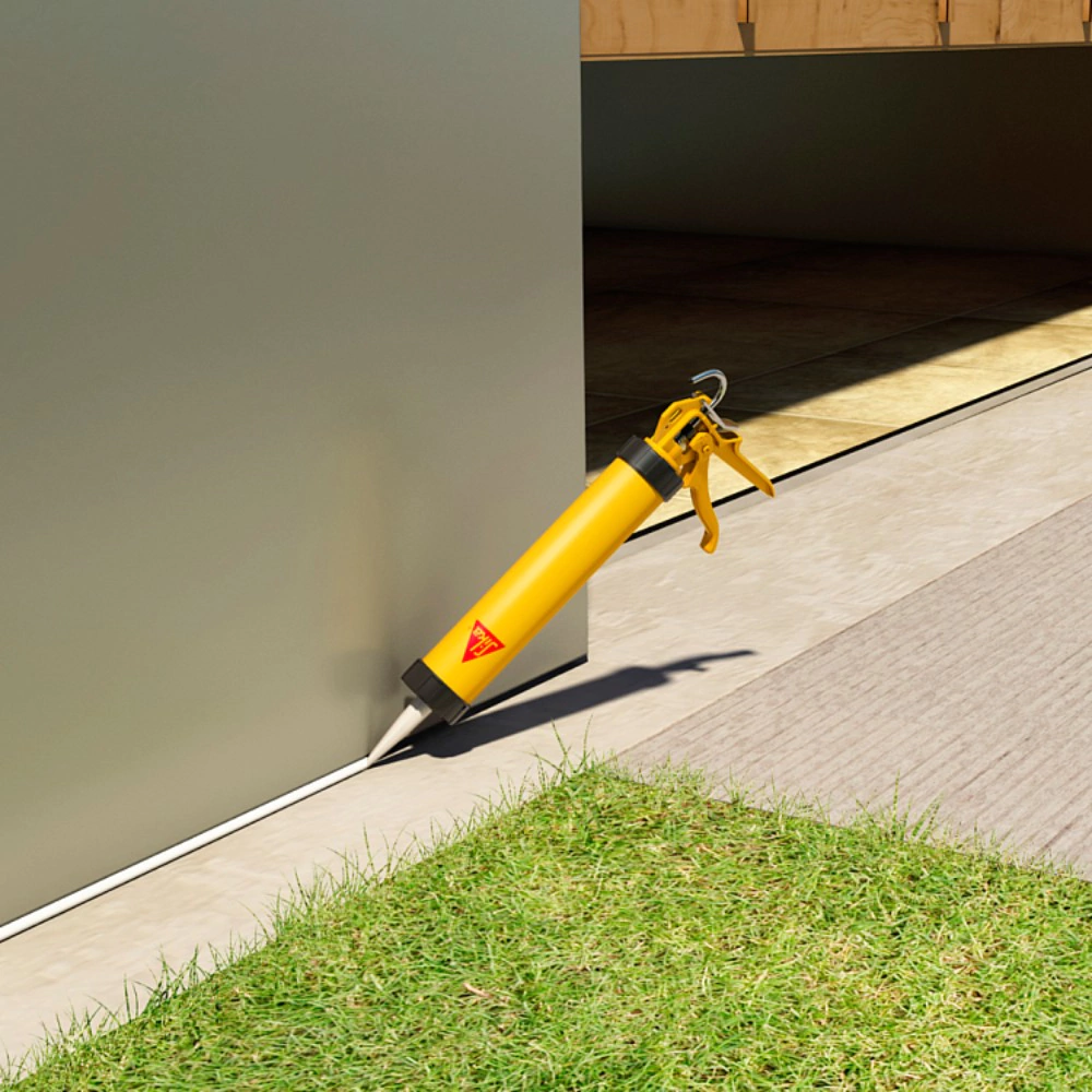 Полиуретановый герметик Sika Sikaflex-719 Universal PU 600 мл светло-серый