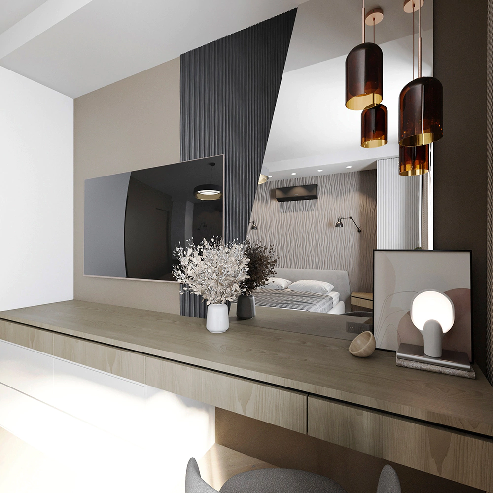 Панель настенная Dekohaus Aqua декоративная 90х45 см