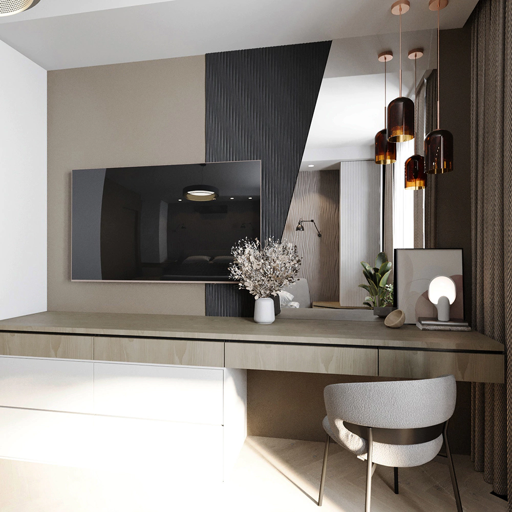 Панель настенная Dekohaus Dune декоративная 90х45 см