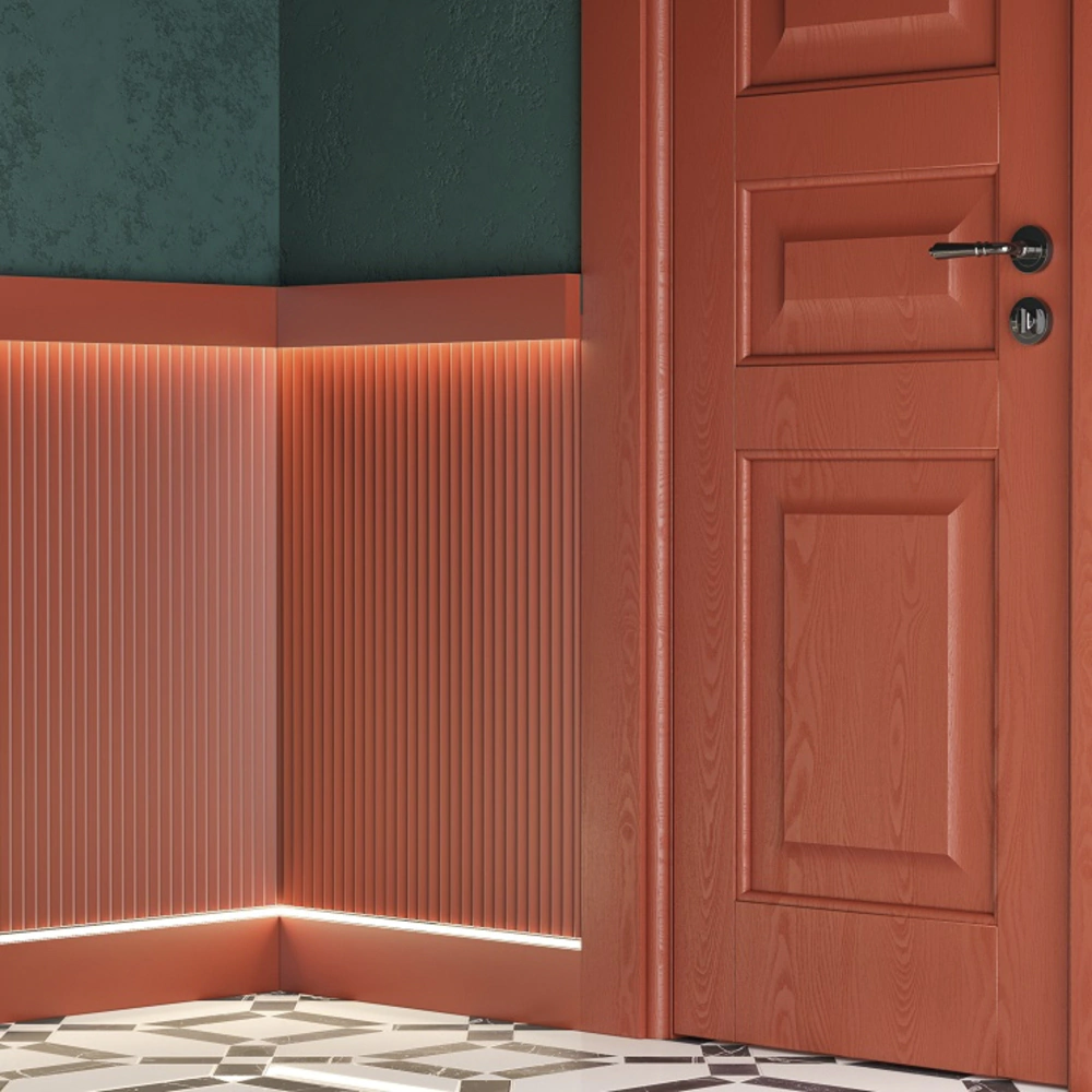 Панель настенная ударопрочная DD912 фигурная 240х13 мм 2 м