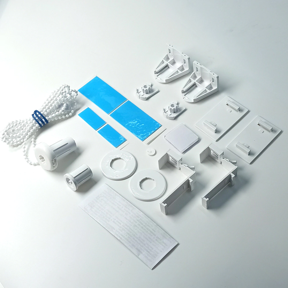 Рулонная штора светонепроницаемая NEODECO 80х160 см бежевая