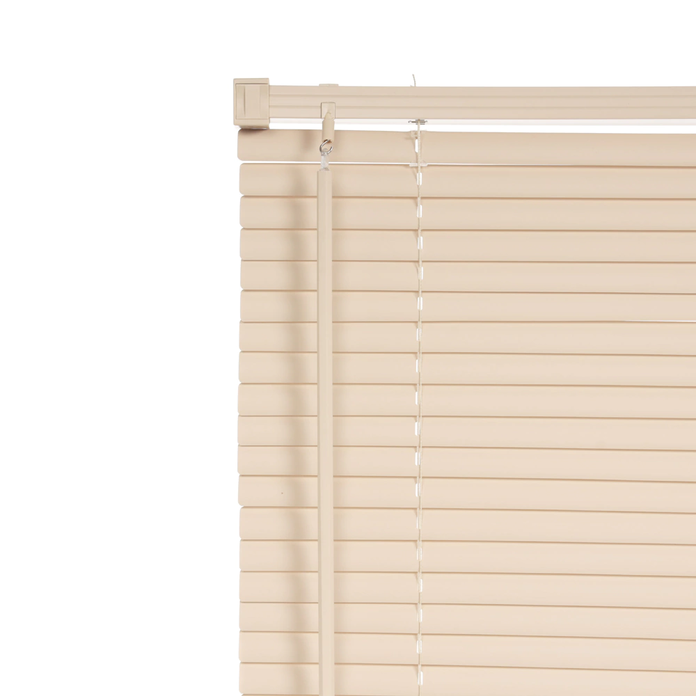 Жалюзи горизонтальные NEODECO пластиковые бежевые 80х160 см