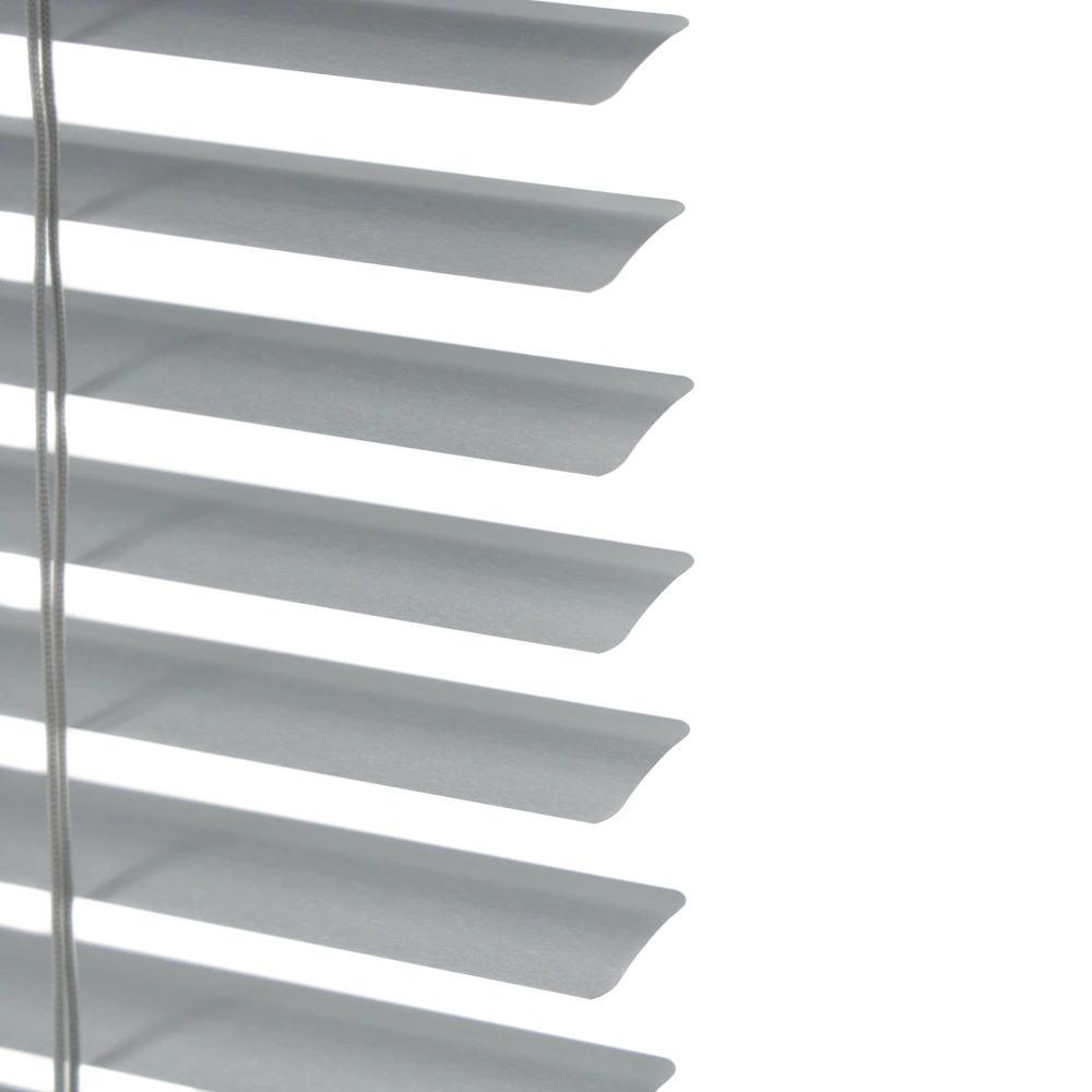 Жалюзи горизонтальные NEODECO алюминиевые серебро 70х160 см