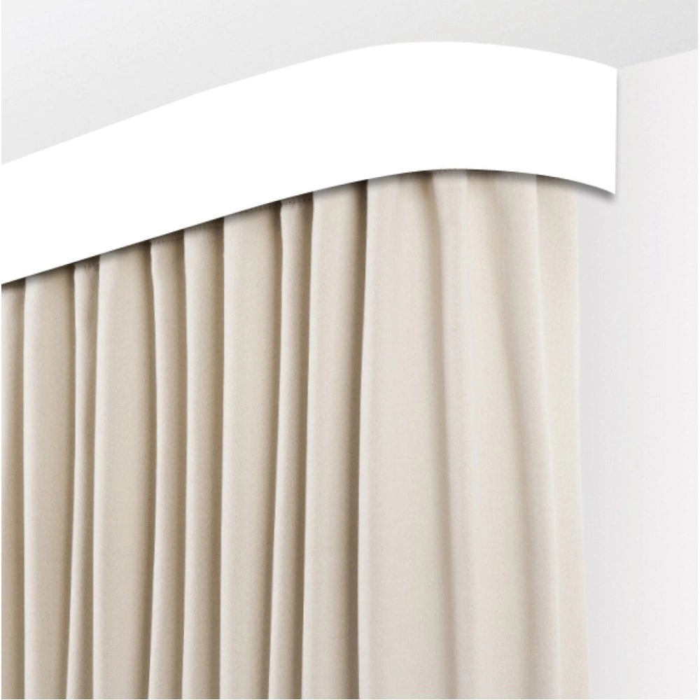 Потолочный карниз 3-рядный Галант белый глянец 360 см