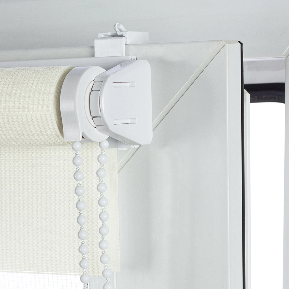 Рулонная штора день-ночь 80х160 см NEODECO Базовый экрю