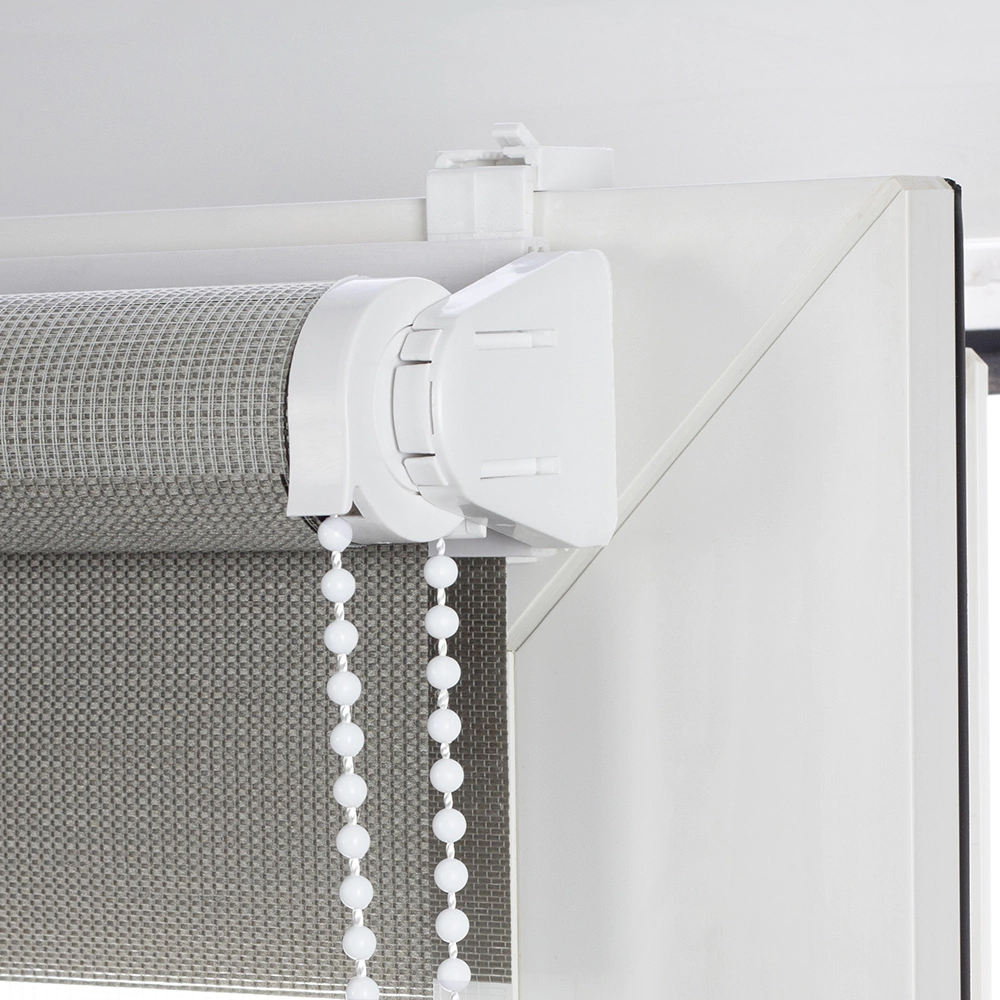 Рулонная штора день-ночь 40х160 см NEODECO Базовый серая