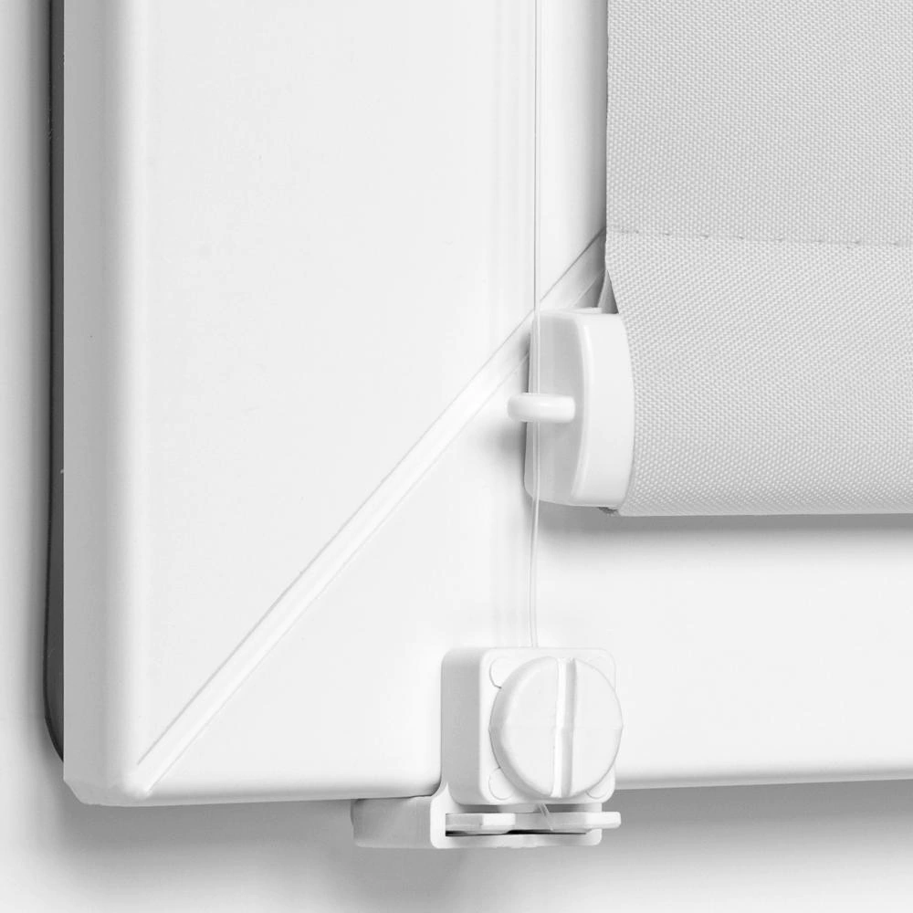 Рулонная штора блэкаут 90х155 см NEODECO Базовый белая