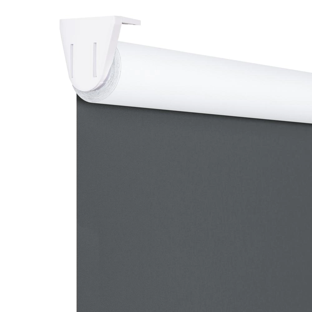 Рулонная штора блэкаут 80х155 см NEODECO Базовый графит