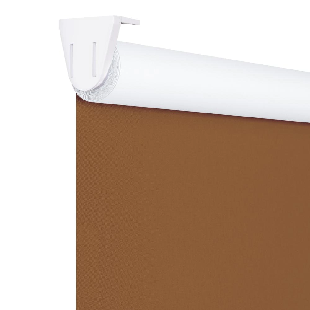 Рулонная штора блэкаут 90х155 см NEODECO Базовый терракотовая