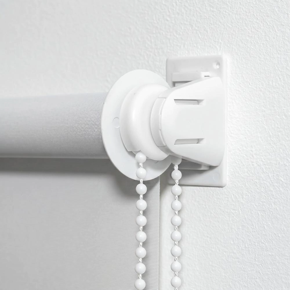 Рулонная штора 90х155 см NEODECO Базовый светло-серая